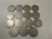 (15) 1892-1903 Liberty V Nickels C