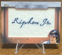 Cal Ripken Jr 2012 Topps Historical Stitches