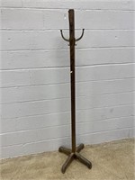 Vtg. Wooden Clothes Tree