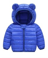 100/52 Baby Boys Girls Down Cotton Coat with Bear