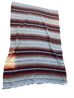 Vintage Native American hand woven blanket