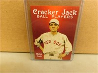 Babe Ruth Cracker Jack Baseball Card