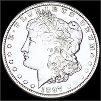 1897-O Morgan Silver Dollar CLOSELY UNC