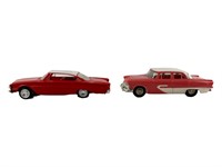 (2) Vintage Dealer Promo Model Cars - Edsel Ranger