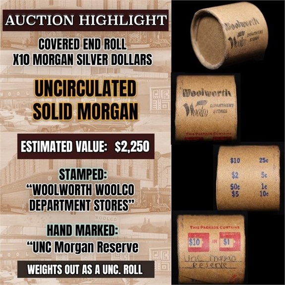 LATE NIGHT! Key Date Rare Coin Auction 25.3ON