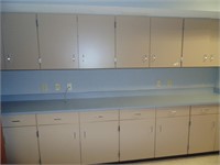 Upper & Lower Cabinets (~164"L) from Room #414