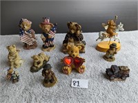 11 Bear Figurines