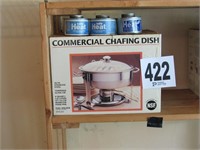 Commercial Chafing Dish with (3) Safe Heat