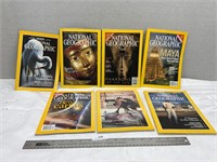 Qty=7National Geographic Magazines Egypt,