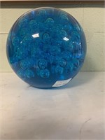 Art Glass Sculpture, Controlled Bubble Design