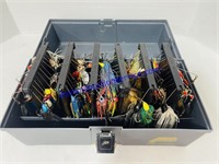Plano Tackle Box, Full of Spinner Bait