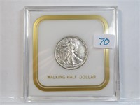 1942 S Walking Liberty Half Dollar 90% Silver