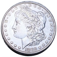 1883 Morgan Silver Dollar CLOSELY UNCIRCULATED