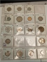 OF) lot of foreign coins