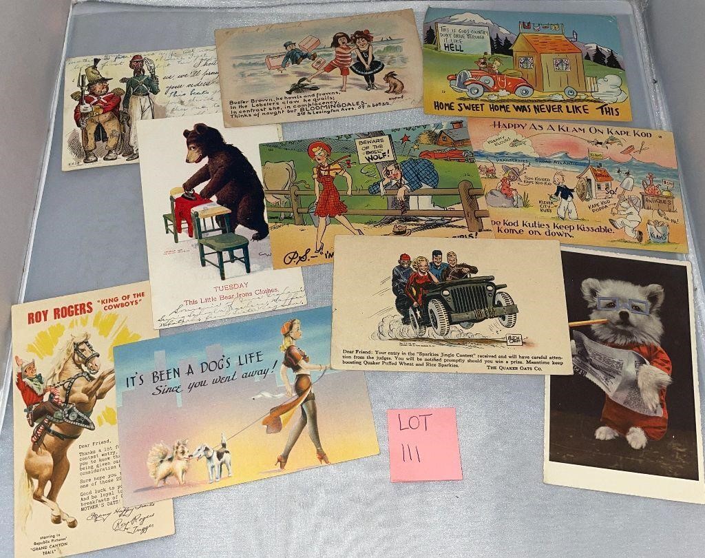 Antique and Vintage Postcards Ephemera