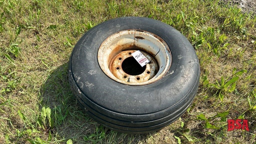 OFFSITE: 1 - 12.5L-15 Imp. Tire on 8-hole Rim