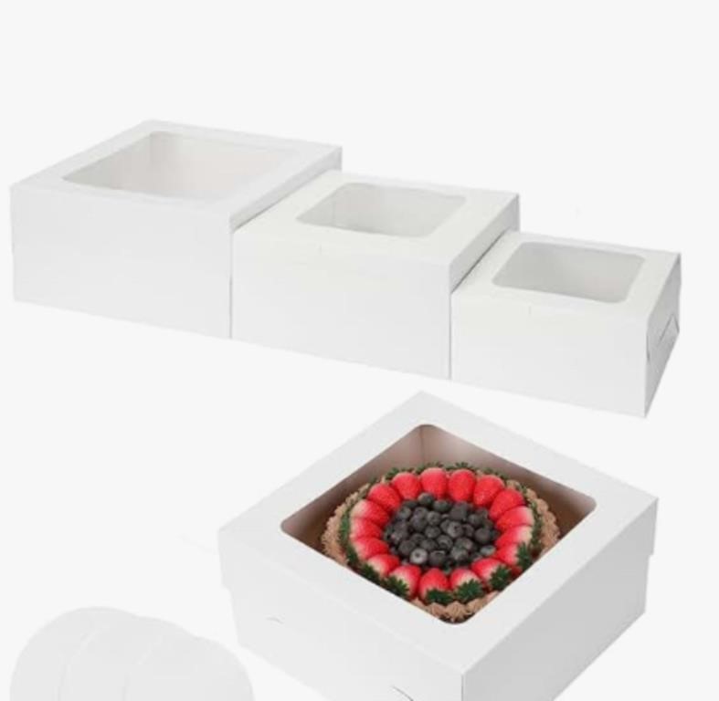 Lot of cake boxes (different sizes)
