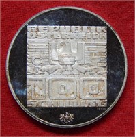 1976 Austria Silver Proof 100 Shilling