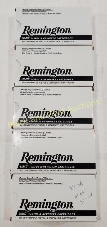 (5) Remington 40 S&W 180 GR. Cartridges