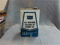 Sears All Weather Motor Oil can
