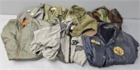 Military Jackets Lot Collection Vietnam Interest