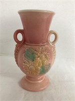 Vintage Handled Vase with Flowers
