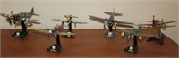 SELECTION OF MODEL FIGHTER JETS/PLANES