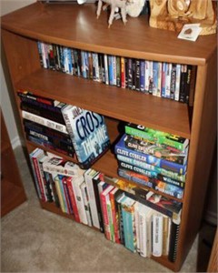 CURVED FRONT BOOKCASE---BOOKCASE ONLY