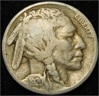 1920 Buffalo Nickel - Solid Example