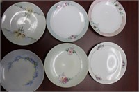 Lot of Six Bavaria Plates