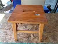 Small wooden stool