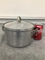 Hammered Aluminum Ice Bucket