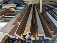 Lot of Assorted Prepared Lumber/Boards/Bed Slates