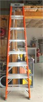 KELLER 8 FT FIBERGLASS LADDER