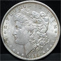 1889 Morgan Silver Dollar BU