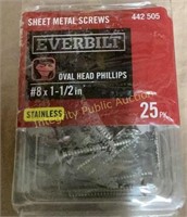 5ct Everbilt Sheet Metal Screws