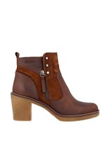 Dorking Rebe D7993 Cognac leather ankle boots- 37