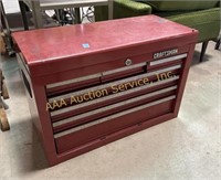 Craftsman tool chest 17.5 inches high X 26 X 12