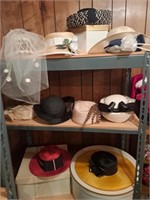Ladies Designer Hats & Hatboxes