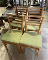 (4) side chairs 32 inches high