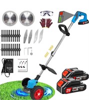 Electric Weed Wacker Cordless Battery Powered