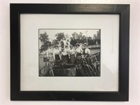 Antique Photograph of Women With Bicycles