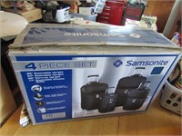 new samsonite 4 pc. luggage set