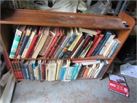 bookcase & all books