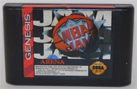 Vintage Sega Genesis NBA Jam Game