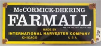 "McCormick-Deering Farmall" Porcelain Sign
