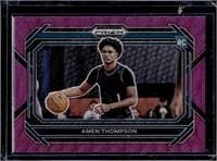 Amen Thompson Purple Wave Prizm Rookie Card 2023