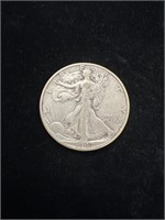 1947 D Walking Liberty Half Dollar