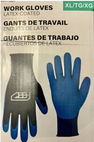 Lot Of 10 pairs-BBH Work Gloves