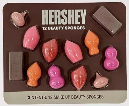 Hershey Beauty Blender Makeup Sponges 12-Pack